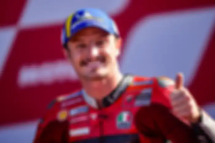 Jack Miller positif Covid-19 jelang MotoGP 2022, absen saat peluncuran Ducati Lenovo Team terbaru.