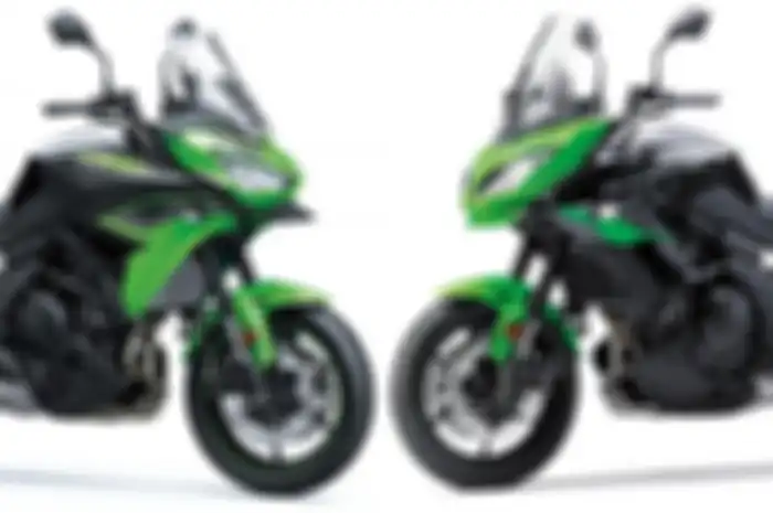 Perbandingan desain Kawasaki Versys 650 baru dan lama