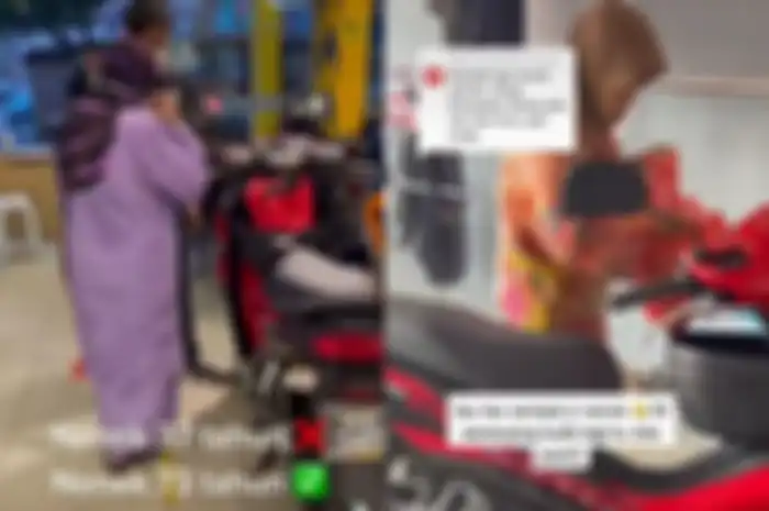 Cerita nenek 74 tahun hobi naik motor Honda Wave sampai tempuh jarak 70 kilometer lebih, cucu ungkap rahasia bisa kuat jalan jauh.