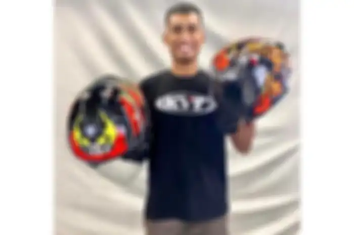 Hafizh Syahrin resmi pakai helm KYT di musim 2022