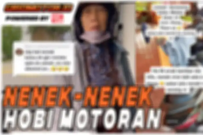 Viral sebuah video seorang nenek lakukan turing sejauh 70 km sambangi cucunya.