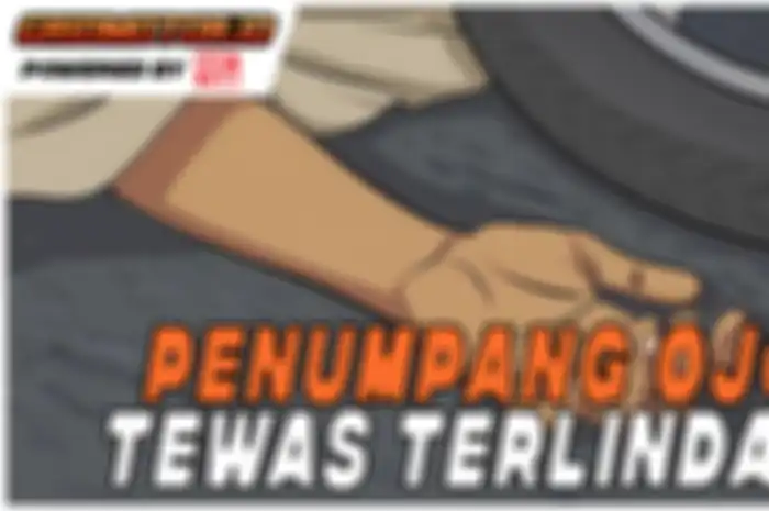 Tragis, driver ojek online alias ojol gagal nyalip truk tangki BBM malah mengakibatkan penumpangnya tewas.