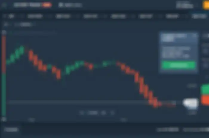 Tampilan trading Binary Option