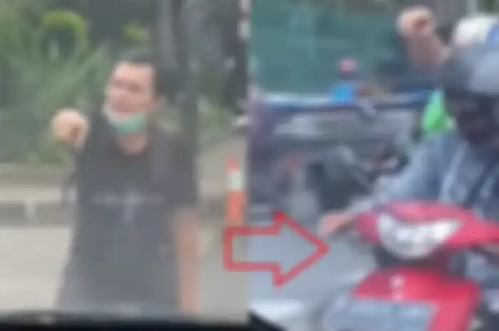 Kasus pria pura-pura jadi korban tabrak lari mobil di Pasar Rebo, Jakarta Timur, pemotor Yamaha Mio dicari polisi.