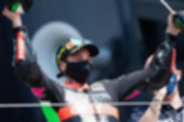 Pembalap wanita Ana Carrasco tampil di Moto3