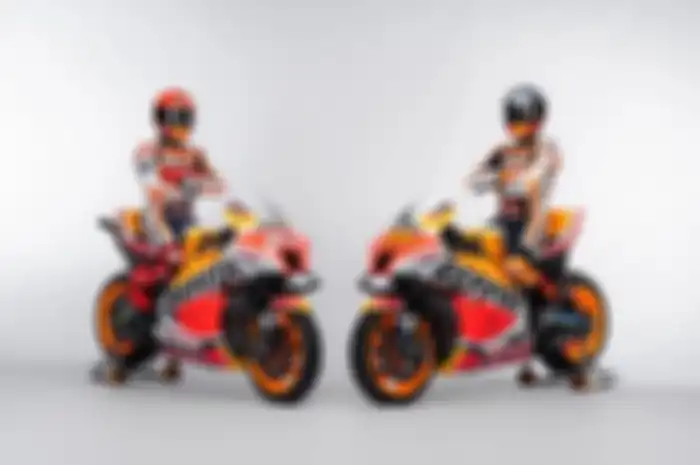 Wow, desain Honda RC213V berubah drastis, duo Repsol Honda, Marc Marquez dan Pol Espargaro siap hadapi MotoGP 2022.