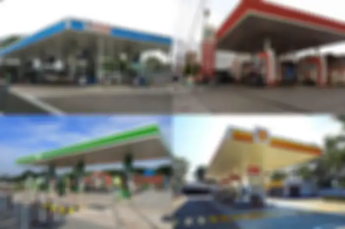 Foto ilustrasi SPBU. Segini harga bensin Pertamina, Shell sampai Vivo.