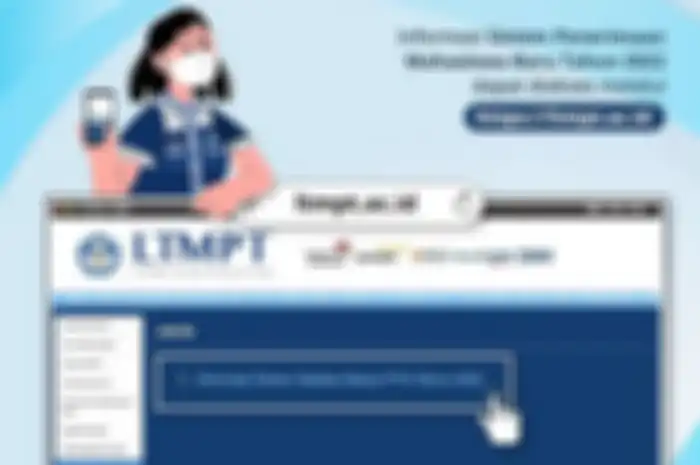 Pendaftaran akun LTMPT calon mahasiswa jalur SBMPTN 2022