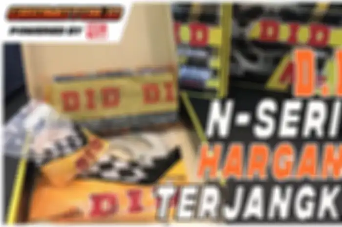 Produsen rantai motor DID asal Jepang menjual rantai gear set DID N-Series dengan harga terjangkau yang distributor resminya dipegang oleh PT NGK Busi Indonesia  