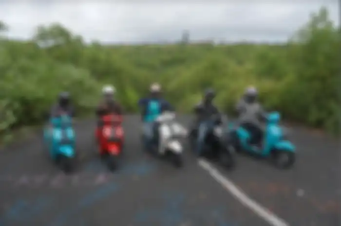 Yamaha Fazzio taklukan tanjakan curam di Bali