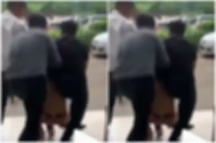 Momen ketika debt collector keroyok bahkan sampai seret polisi.