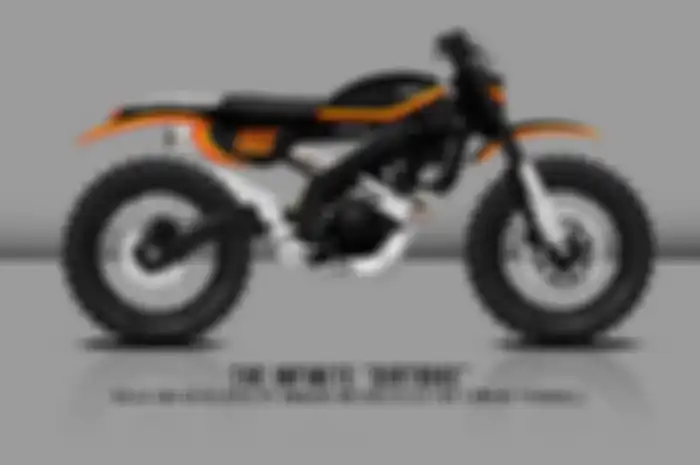 Yamaha XSR 155 Infinite Dirtbike dari DM Work Motorcycle