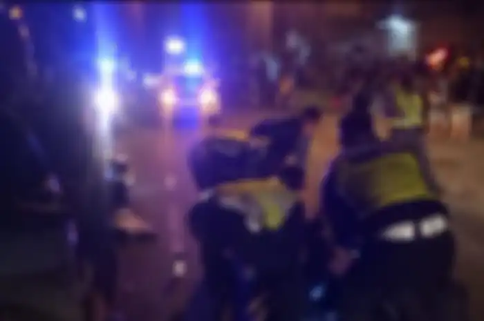 Seorang pelajar meninggal dunia setelah menjadi korban kecelakaan di Jalan Raya Ponorogo - Solo tepatnya di pertigaan timur Pasar Badegan Kecamatan Badegan, Ponorogo, Rabu (24/2/2022) malam.