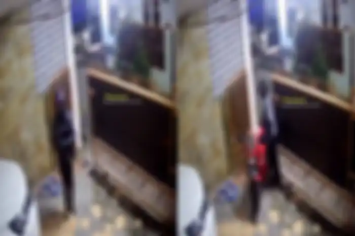 Maling motor nekat gasak Honda CBR150R di Utan Kayu, padahal kondisi sekitar rumah lumayan ramai.