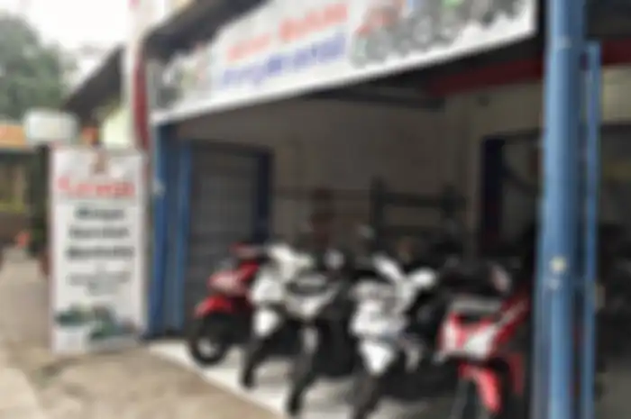 Ilustrasi dealer motor bekas