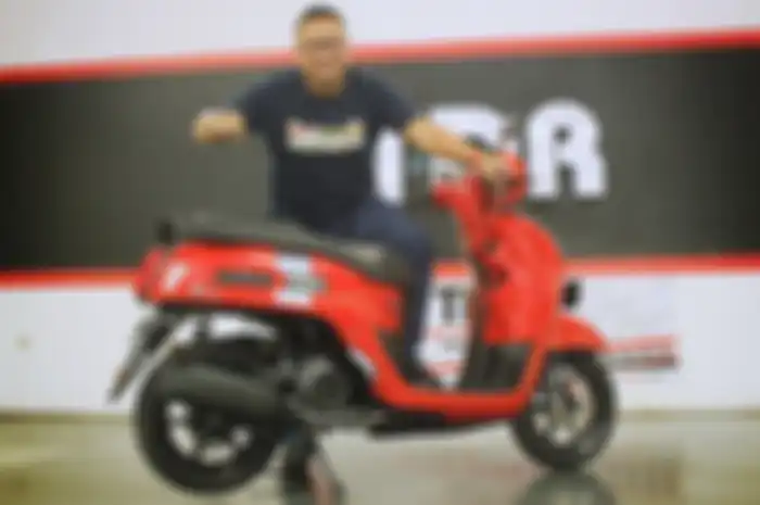 Yudo Handoko dan Yamaha Fazzio TDR