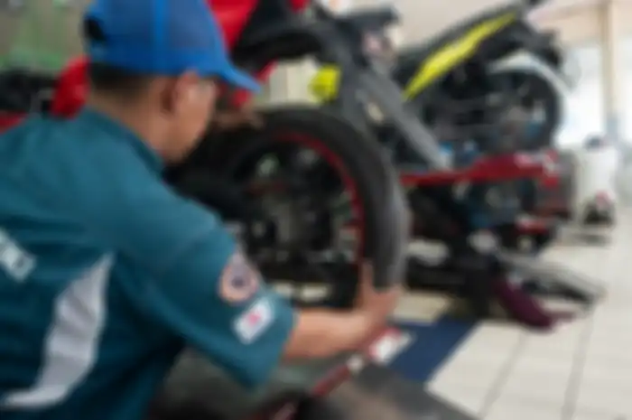 Ilustrasi bengkel resmi Suzuki