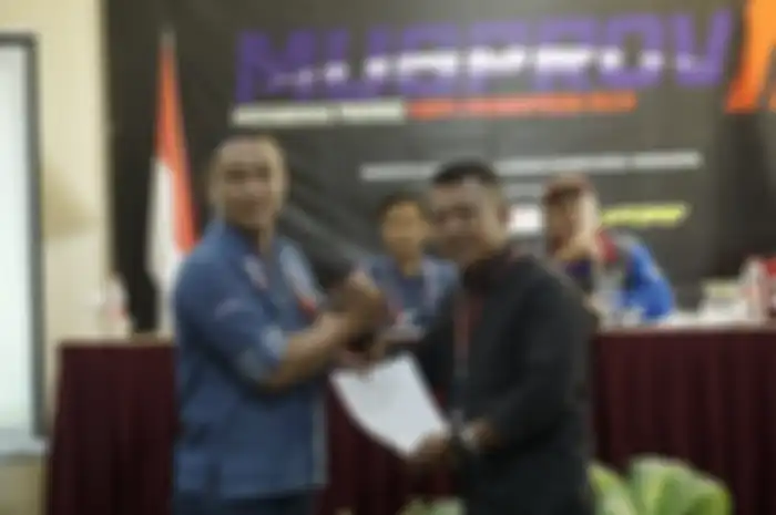 Danang Hermanto (kiri) kembali terpilih jadi ketua YRFI Yogyakarta