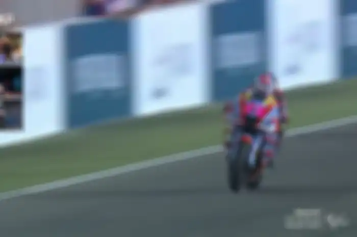 Hasil balap MotoGP Qatar 2022 di Sirkuit Losail, Enea Bastianini juara, Marc Marquez gagal sabet podium.