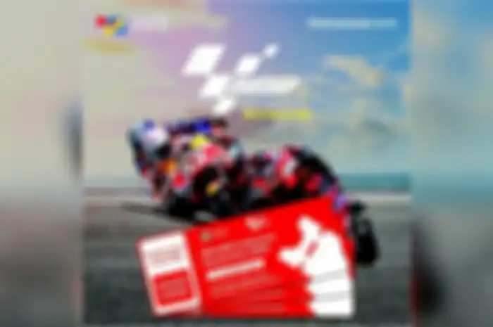 Ilustrasi beli tiket MotoGP Mandalika 2022 online, wajib isi 16 angka ini.