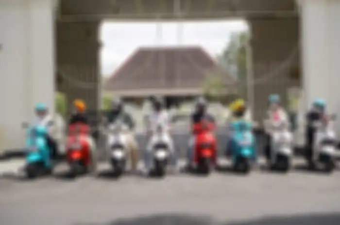 Touring perdana Yamaha Fazzio di Jogja