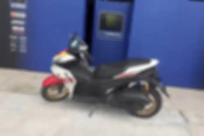 Fabio Quartararo keliling Sirkuit Mandalika pakai Yamaha All New Aerox 155 Connected