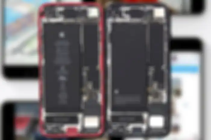 Bagian dalam (jeroan) iPhone SE 2022