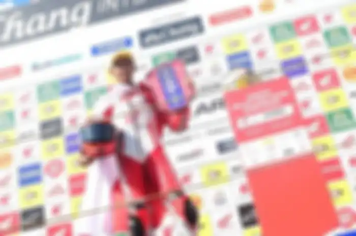 Andi Gilang raih podium race 1 SS600 ARRC Thailand 2022