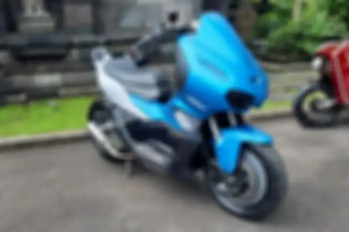 Modifikasi motor Honda ADV150 konsep Futuristic Racer di ajang Honda Dream Ride Project (HDRP) 2021.