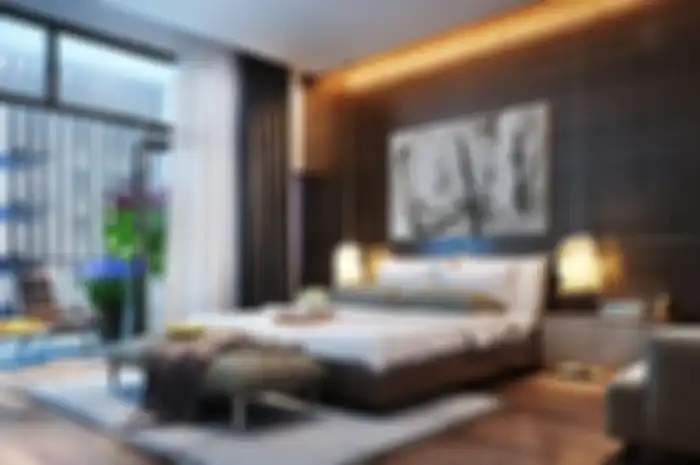 Ilustrasi kamar tidur
