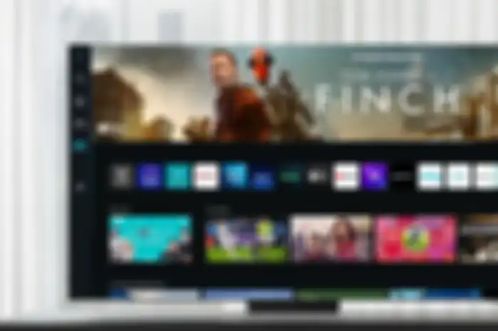 Ilustrasi smart TV Samsung Neo QLED 8K.