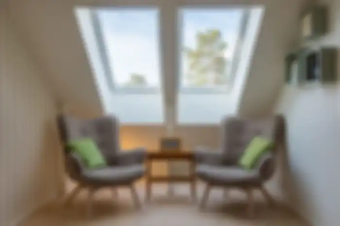 Ilustrasi atap kaca atau skylight