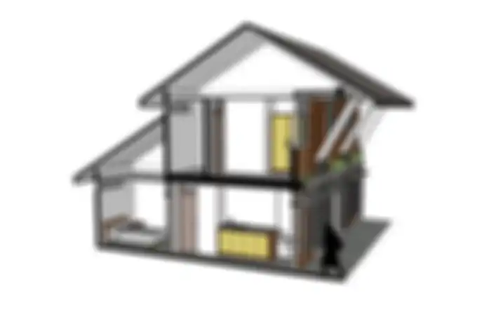 Desain rumah maisonet (Dok. Kementerian PUPR)