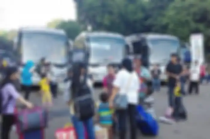 Foto ilustrasi mudik gratis.
