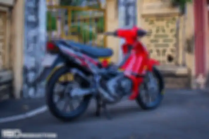 Modifikasi Suzuki Satria 120R atau Satria lumba-lumba
