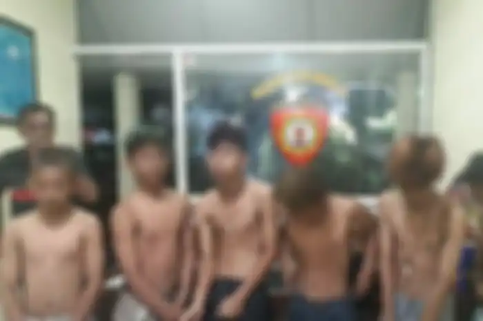 Para pelaku klitih di Jogja diamankan polisi