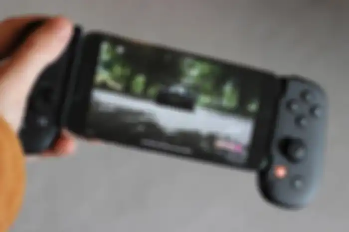 Ilustrasi kontroler Apple mirip Joy-Con