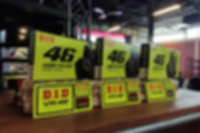 DID resmi jual rantai motor edisi Valentino Rossi, dijual Rp 1 jutaan untuk Indonesia jelang lebaran.