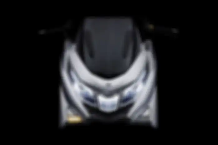 Bagian depan Haojue UHR150, Suzuki Burgman 150 asal China.