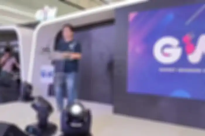 COO PT. Erafone Artha Retailindo, Jong Woon Kim saat membuka Gadget Invansion Week 2022, Selasa (19/4).