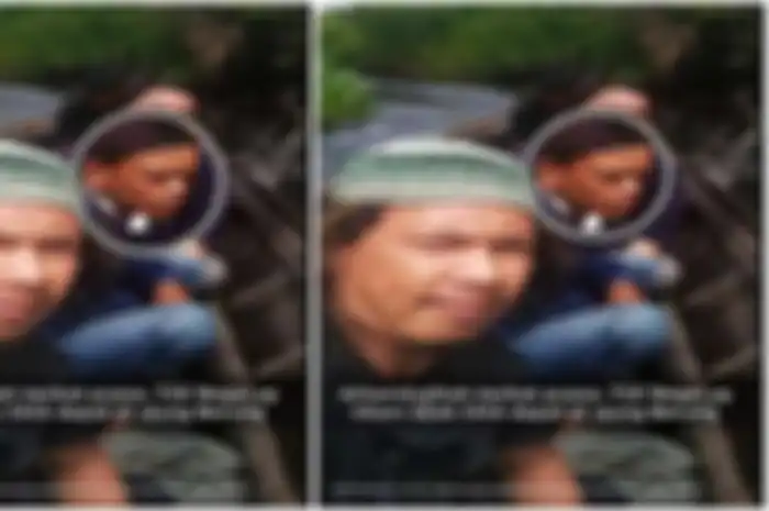 Pelaku begal sadis siswi SMK di Ogan Ilir (dilingkari) berhasil ditangkap polisi.