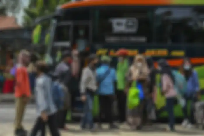 Ilustrasi Perjalanan Lebaran 2022