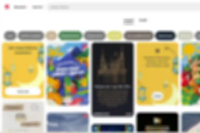 Rekomendasi ucapan Idul Fitri di Pinterest