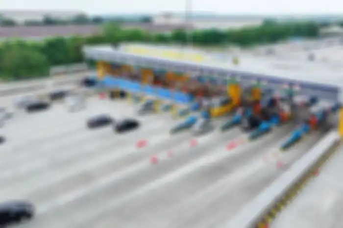 Ilustrasi Gerbang Tol Cikampek Utama
