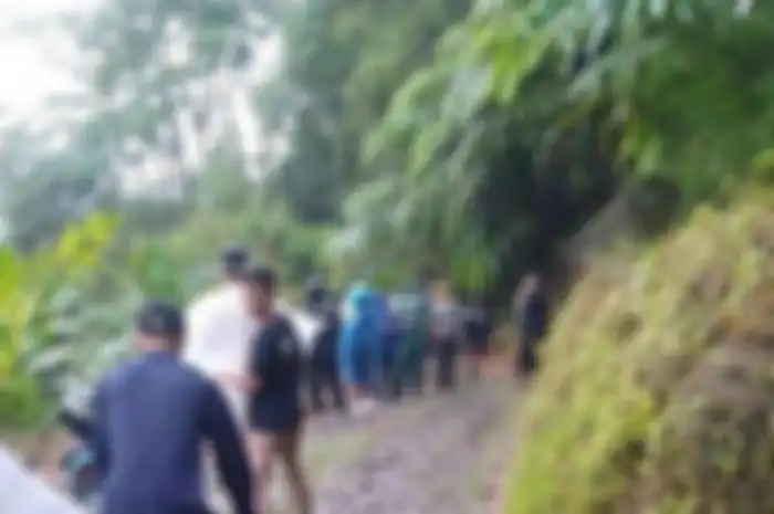 Lokasi Longsor Cianjur Saat Lebaran