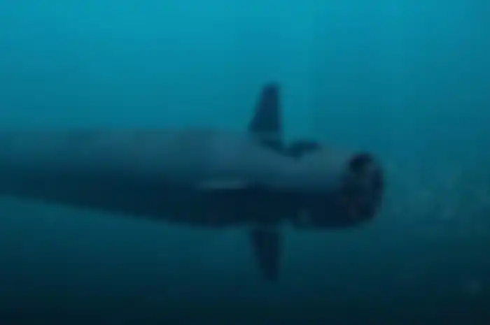 Ilustrasi torpedo nuklir Poseidon