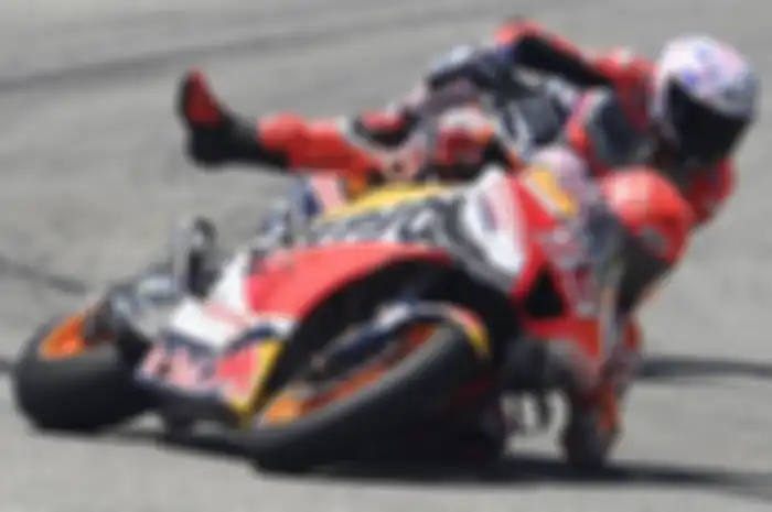 Pebalap MotoGP dari tim Repsol Honda, Marc Marquez