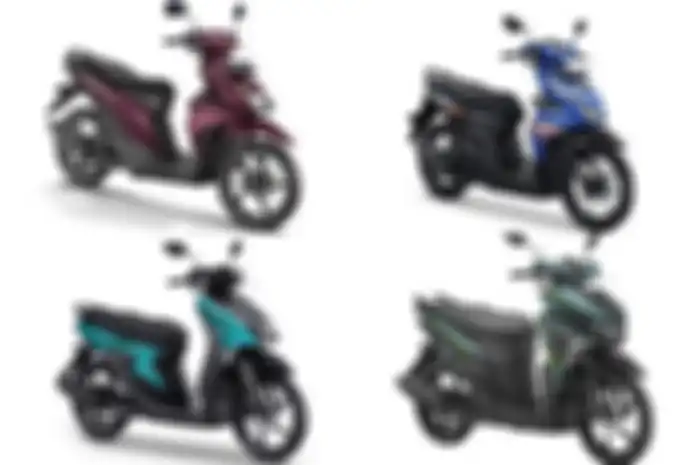 Foto ilustrasi. Harga motor matic baru 110-125 cc setelah lebaran, uang Rp 17 jutaan bisa bawa pulang motor ini.