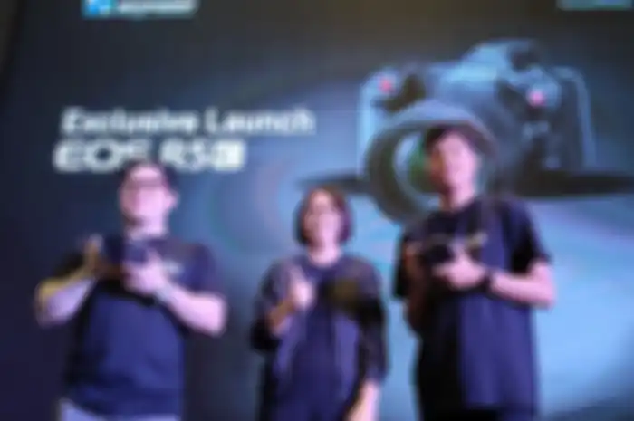 Acara peluncuran Canon EOS R5 C rilis di Indonesia.