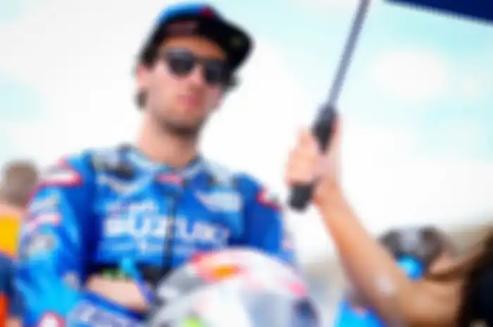 Foto ilustrasi. Alex Rins sampai nangis soal Suzuki mundur dari MotoGP.